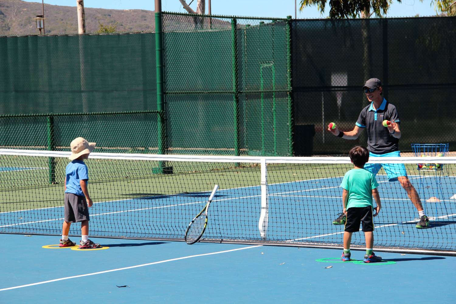 Tennis practice